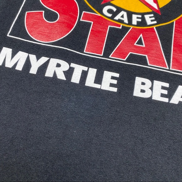 VTG 1995 Official All Star Cafe S/S T-Shirt Size 2XL - Picture 3 of 4